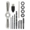 Milwaukee 49-22-5602 SAE Tap and Die Set with HEX-LOK 2-in-1 Handle 15-Piece Milwaukee 49-22-5602 SAE Tap and Die Set with HEX-LOK 2-in-1 Handle 15-Piece