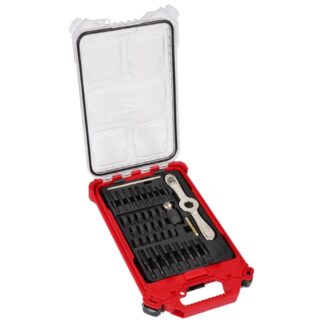 Milwaukee 49-22-5603 PACKOUT Metric Tap and Die Set with HEX-LOK 2-in-1 Handle 38-Piece