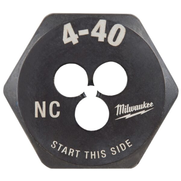 Milwaukee 49-57-5308 4-40 NC 1" Hex Threading Die