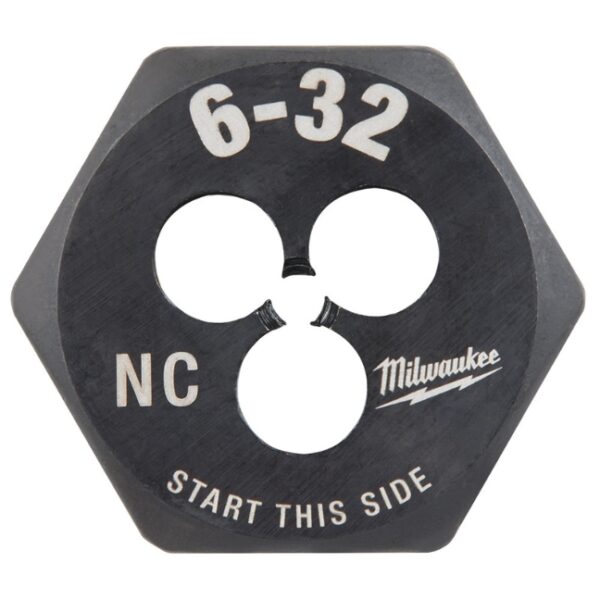 Milwaukee 49-57-5315 6-32 NC 1" Hex Threading Die