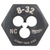 Milwaukee 49-57-5321 8-32 NC 1" Hex Threading Die