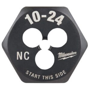 Milwaukee 49-57-5325 10-24 NC 1" Hex Threading Die
