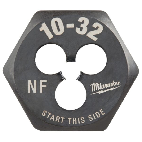 Milwaukee 49-57-5327 10-32 NF 1" Hex Threading Die