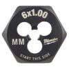 Milwaukee 49-57-5336 M6-1.00mm 1" Hex Threading Die