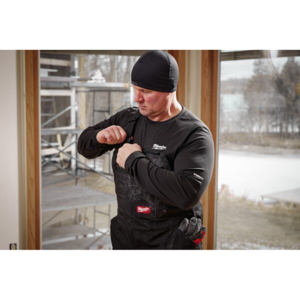 Milwaukee 403B WORKSKIN Crew Neck Baselayer - Black