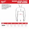 Milwaukee 441B WORKSKIN Baselayer Pants - Black