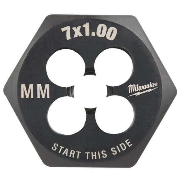 Milwaukee 49-57-5341 M7-1.00mm 1" Hex Threading Die