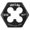 Milwaukee 49-57-5354 M10-1.00mm 1" Hex Threading Die