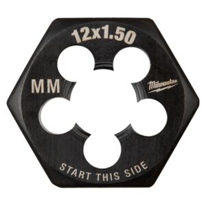 Milwaukee 49-57-5359 M12-1.50 mm 1" Hex Threading Die
