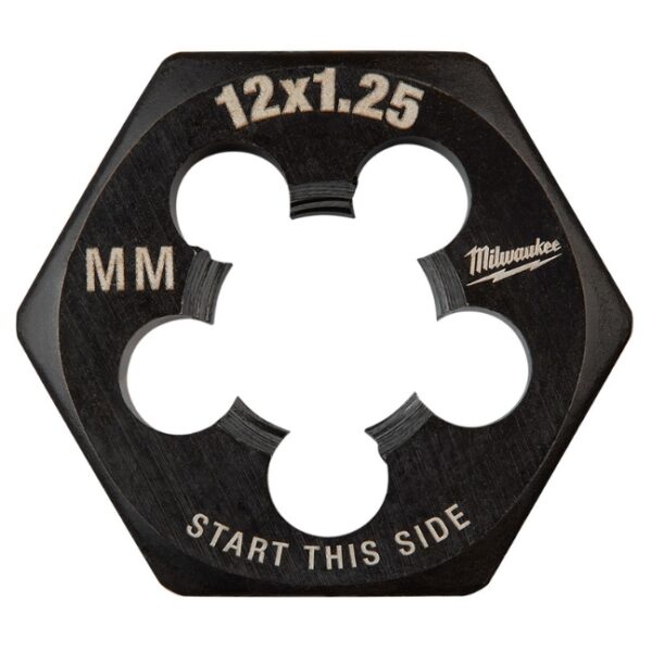 Milwaukee 49-57-5361 M12-1.25mm 1" Hex Threading Die Milwaukee 49-57-5361 M12-1.25mm 1" Hex Threading Die
