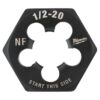 Milwaukee 49-57-5362 1/2"-20 NF 1" Hex Threading Die