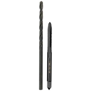 Milwaukee 49-57-5515 6-32 NC Straight Flute Plug Tap and #36 Drill Bit