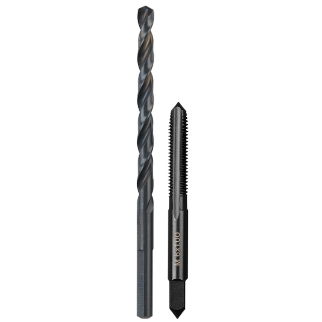 thumbnail image 2 of M6 X 1.00mm Single Pitch Thread Mill - TiALN Coated, For CNC Machining 2 of 9