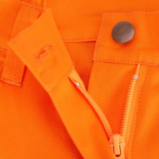 Pioneer V2121350 4462W Women's Hi-Viz Cotton Safety Pants - Orange