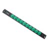 Wera 136421 9601 Magnetic Socket Strip, 3/8" Square Drive, Empty