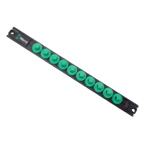 Wera 136421 9601 Magnetic Socket Strip, 3/8" Square Drive, Empty