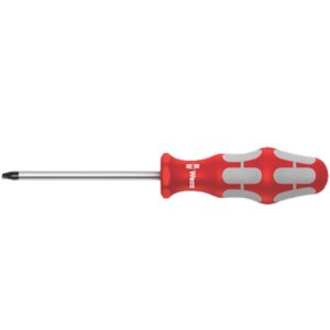 Wera 117680 368 Kraftform Plus Square Tip Screwdriver #00 x 60mm