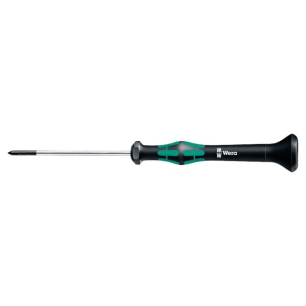 Wera 118030 2055 Kraftform Micro Pozidriv Precision Screwdriver PZ0 x 60mm