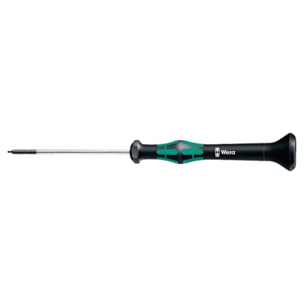 Wera 118089 2052 Kraftform Micro Ball-End Hex Drive Precision Screwdriver 1.3 x 60mm