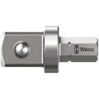 Wera 136001 870/2 Male 5/16" Hex to Male 3/8" Square Drive Adaptor