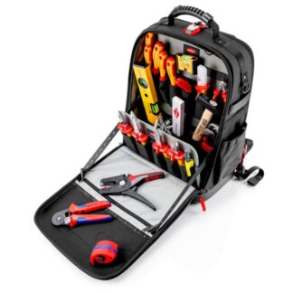 Knipex 002150E Electro Modular X18 Tool Backpack, 23-Pieces