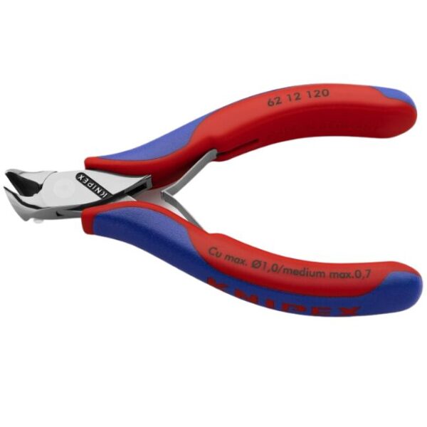 Knipex 6212120 Knipex 6212120 4-3/4" (120mm) Electronics Oblique Cutting Nippers