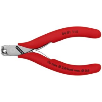 Knipex 6401115 4-1/2" (115mm) Electronics End Cutting Nippers