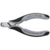 Knipex 6402115ESD 4-1/2" (115mm) Electronics End Cutting Nippers - ESD