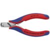 Knipex 6412115 4-1/2" (115mm) Electronics End Cutting Nippers