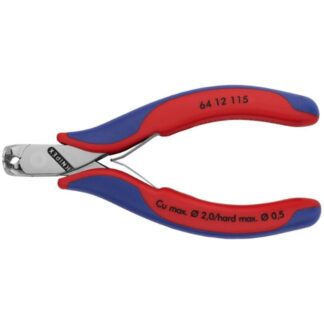 Knipex 6412115 4-1/2" (115mm) Electronics End Cutting Nippers