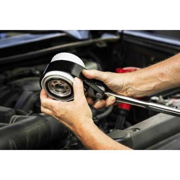 GearWrench 2321 1-1/2" Wide Heavy-Duty Oil Filter Wrench with 4-1/2" to 5-1/4" Range