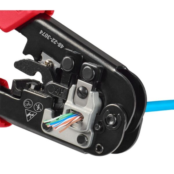 Milwaukee 48-22-3074 Ratcheting Pass-Through Crimper and Stripper