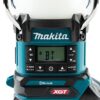 Makita MR010G 40V MAX XGT Lantern Radio with Bluetooth, Flashlight and XPT - Tool Only