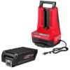 Milwaukee MXFSC-1HD12 MX FUEL REDLITHIUM FORGE HD 12.0AH Battery Pack with MX FUEL Super Charger