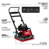 Milwaukee MXF220-2HD MX FUEL 20" Plate Compactor Kit