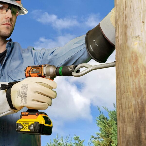 Klein 66090 2-In-1 12-Point Slotted Impact Socket Set 6-Piece