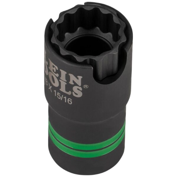 Klein 66090 2-In-1 12-Point Slotted Impact Socket Set 6-Piece