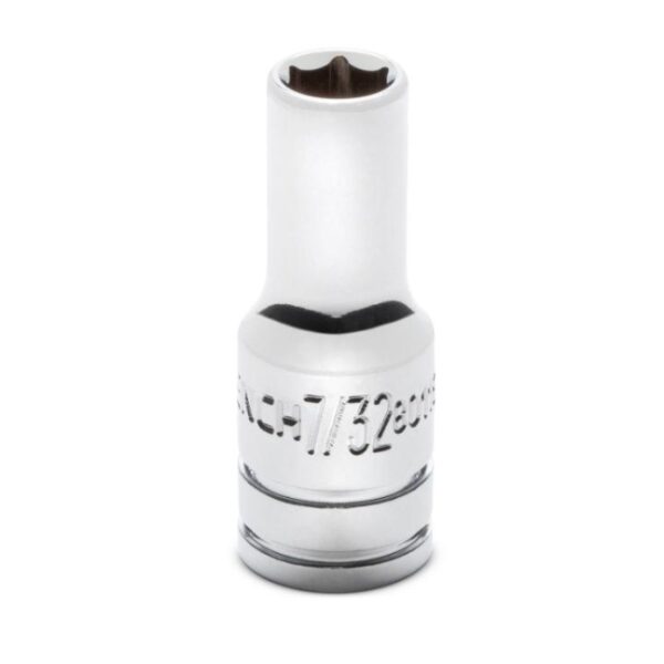 GearWrench 80116S-06 1/4" Drive 6-Point Mid Length SAE Socket - 7/32" GearWrench 80116S-06 1/4" Drive 6-Point Mid Length SAE Socket - 7/32"