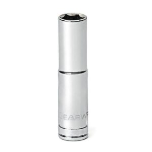 GearWrench 80117 1/4" Drive 6-Point Deep SAE Socket - 1/4"
