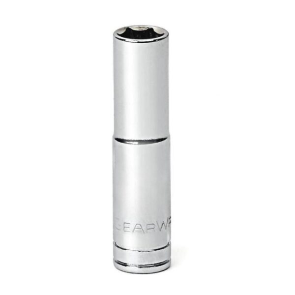 GearWrench 80117 1/4" Drive 6-Point Deep SAE Socket - 1/4"