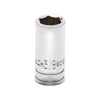 GearWrench 80121S-06 1/4" Drive 6-Point Mid Length SAE Socket - 3/8"