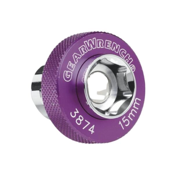 GearWrench 3870D 3/8" Drive 6-Point Magnetic Oil Drain Plug Metric Socket 7-Piece Set