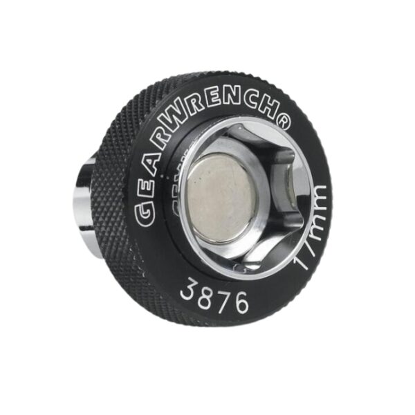 GearWrench 3870D 3/8" Drive 6-Point Magnetic Oil Drain Plug Metric Socket 7-Piece Set