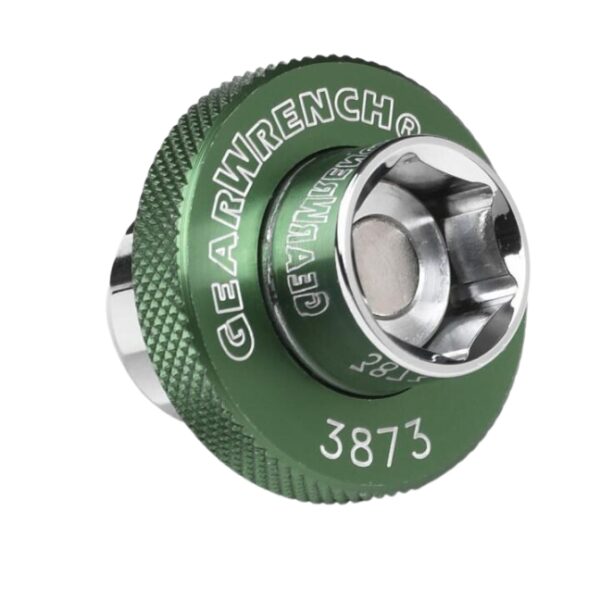 GearWrench 3870D 3/8" Drive 6-Point Magnetic Oil Drain Plug Metric Socket 7-Piece Set