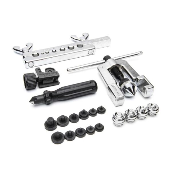 GearWrench 41880D Combined Double/Bubble Flaring Tool Kit 18-Piece