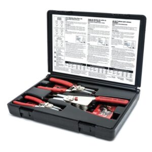 GearWrench 68-079G Interchangeable Tip Convertible Retaining Ring Plier Set