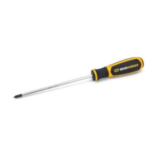 GearWrench 80004H Phillips Dual Material Handle Screwdriver PH1 x 6"