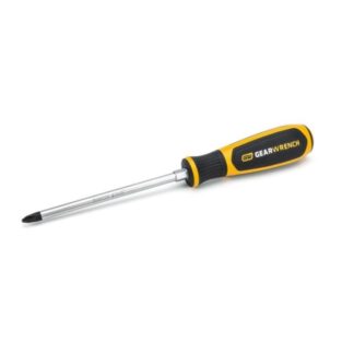 GearWrench 80011H Phillips Dual Material Handle Screwdriver PH3 x 6"