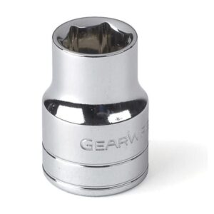 GearWrench 80125 1/4" Drive 6-Point Standard Metric Socket - 4mm