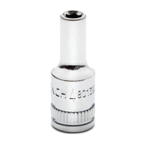 GearWrench 80138S-06 1/4" Drive 6-Point Mid-Length Metric Socket - 4mm